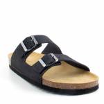 SCHOLL GERRY MED czarne klapki męskie MF321441004 wl25