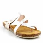 BLU SANDAL 8930 złote multi klapki damskie wl25 ESPANA IBIZA YOKONO