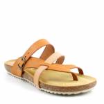 BLU SANDAL 8930 brązowe multi klapki damskie wl25 ESPANA IBIZA YOKONO