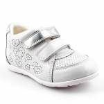 GEOX B8251A C0007 KAYTAN WHITE/SILVER GEOX *KP*