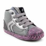 GEOX B64D5D C9325 KIWI GREY/FUCHSIA TRZEWIKI *KP*