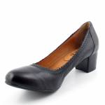 CAPRICE 22310-21 CZARNE nappa CZÓŁENKA *DP*