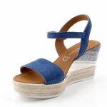 MARCO TOZZI 28347-22 NIEBIESKIE DENIM SANDAŁY *DL*