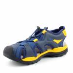 GEOX J920RC C0657 34-39 BOREALIS GRANATOWE ŻÓŁTE SANDAŁY *JP*