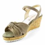 CAPRICE 28713-26 khaki sandały damskie 9-9-28713-26 759 CACTUS SUEDE