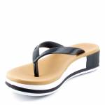 AZALEIA 281 517 czarne brazowe japonki damskie