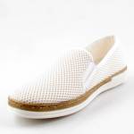 PANTO FINO ES-02-C białe espadryle damskie