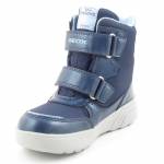 GEOX J048AA SVEGGEN granatowe śniegowce dziewczęce J04AA 0FUNF C4231 NAVY/SKY
