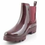 GIOSEPPO 40840 bordowe kalosze damskie Burgundy RAINW