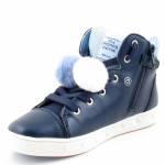 GEOX J164WC SKYLIN granatowe niebieskie trzewiki dziewczęce 000NF C4231