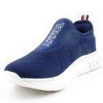 TOMMY HILFIGER T3B4-32246-0735800 granatowe półbuty SNEAKER BLUE