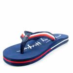 TOMMY HILFIGER T3B8-32265-0058X051 granatowe japonki BLUE/MULTICOLO