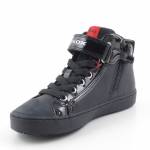 GEOX J264GB 05402 KALISPERA C9999 czarnepółbuty dziewczęcę