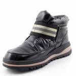 GEOX J26EWA ADELHIDE 0NFLV C9999 czarne śniegowce damskie