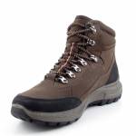 MANITU 670027-02 brązowe trzewiki męskietrekking TEX
