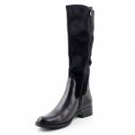 CAPRICE 25502-29 czarne kozaki damskie
