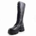 MARCO TOZZI 25603-29 BLACK ANTIC czarne trzewiki damskie