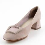 TAMARIS 22302-41 378 TAUPE SUEDE beżowe czółenka damskie