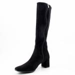 CAPRICE 25547-41 044 BLACK STRETCH czarne kozaki damskie