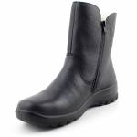 RIEKER Z7172-00 TEX czarne kozaki damskie jz23
