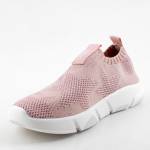 GEOX J25DLE 0007Q ARIL C8172 LT ROSE różowepółbuty sportowe