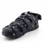 GEOX U6224B 0MEBC STRADA C9999 BLACK czarne sandały męskie zakryte