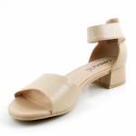 CAPRICE 28212-42 402 BEIGE NAPPA beżowe sandały damskie wl24