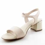 TAMARIS 28232-20 418 IVORY beżowe sandały damskie