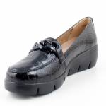 FILIPPO DP4128/24 BK czarne mokasyny damskie wl24