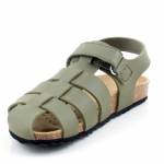 GEOX J458LA 000BC GHITA C3009 zielone sandały młodzieżowe wl24