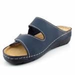 TAMARIS 27510-41 805 granatowe klapki damskie wl24