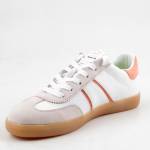 TAMARIS 23624-43 685 PEACH COMBbiałe beżowe półbuty damskie wl25