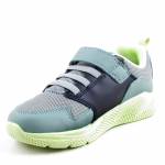 GEOX J55GBA 0BC14 SPRINTYE C0214 zielone czarne półbuty młodzieżowe wl25
