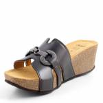 SCHOLL CAMOGLI MED czarne klapki damskie wl25 MF320431004