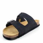 SCHOLL GERRY MED czarne klapki męskie MF321441004 wl25