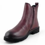 TAMARIS 25422-45 537 MERLOT bordowe botki damskie jz25