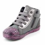 GEOX B64D5D C9325 KIWI GREY/FUCHSIA TRZEWIKI *KP*
