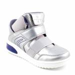 GEOX J848DA C1284 XLED SILVER/VIOLET TRZEWIKI *KZ*