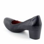 CAPRICE 22310-21 CZARNE nappa CZÓŁENKA *DP*