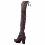 CAPRICE 25504-21 SZARE STRETCH KOZAKI *DZ*