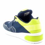 GEOX J927QB C0749 31-37 XLED NAVY/LIME PÓŁBUTY *JP*