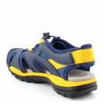 GEOX J920RC C0657 34-39 BOREALIS GRANATOWE ŻÓŁTE SANDAŁY *JP*
