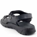 MANITU 610249 CZARNE SANDAŁY ML*