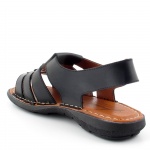 JUCARO 9078 NEGRO CZARNE ESPANA SANDAŁY *ML*