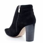 CAPRICE 25316 czarne zamszowe botki damskie *DZ*