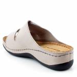TAMARIS 27510-26 GREY popielate klapki *DL*