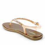 GIOSEPPO 48687-P TRIKALA złote sandały damskieGold