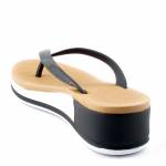 AZALEIA 281 517 czarne brazowe japonki damskie