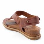 TAMARIS 28254 brazowe sandały damskie 1-128254-26 440 NUT