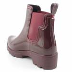 GIOSEPPO 40840 bordowe kalosze damskie Burgundy RAINW